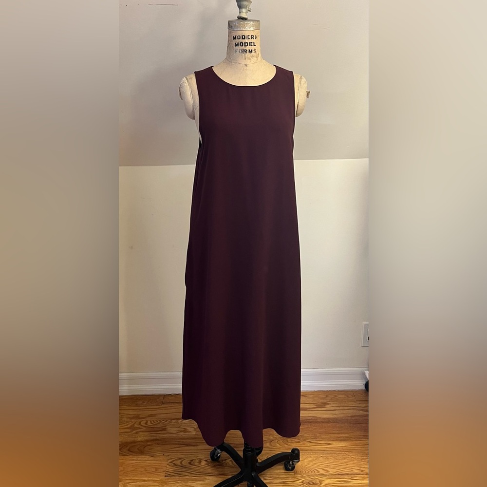 Wilfred Burgundy Sleeveless Dress
